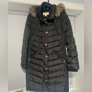 Michael Kors Long Puffer Winter Coat - M